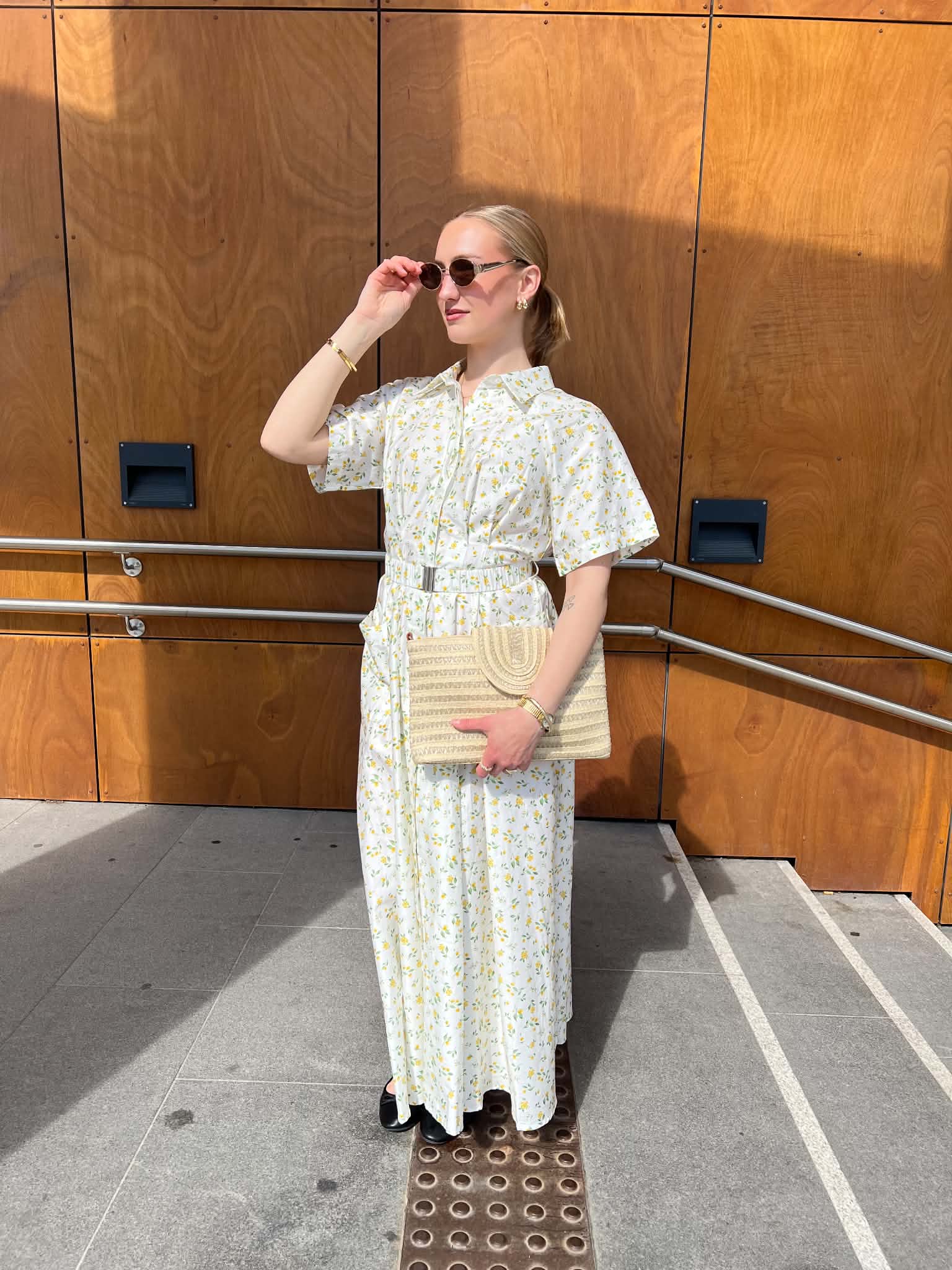 YASSALSY Long Dress - Star White